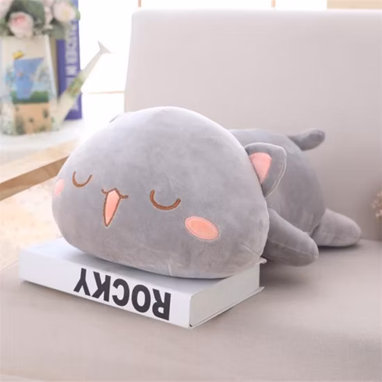 주문 견면 벨벳은 아이들을 위한 거대한 공룡 피부 연약한 박제 동물 자기 베개를 가지고 놀